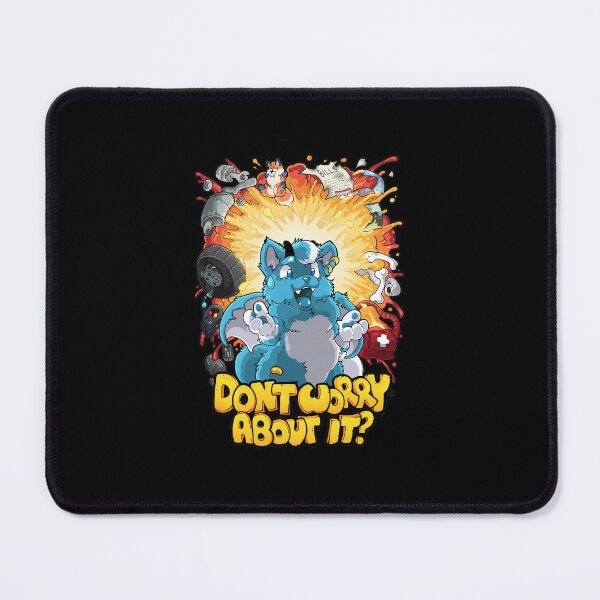 Item preview, Don't Worry About It Furry Explosion Art designed and sold by RODNESAPIAN.