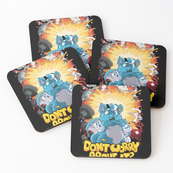 Item preview, Don't Worry About It Furry Explosion Art designed and sold by RODNESAPIAN.