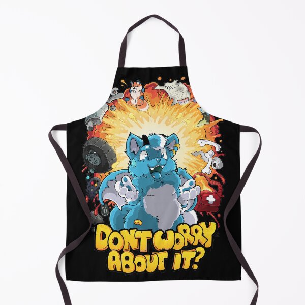 Item preview, Don't Worry About It Furry Explosion Art designed and sold by RODNESAPIAN.