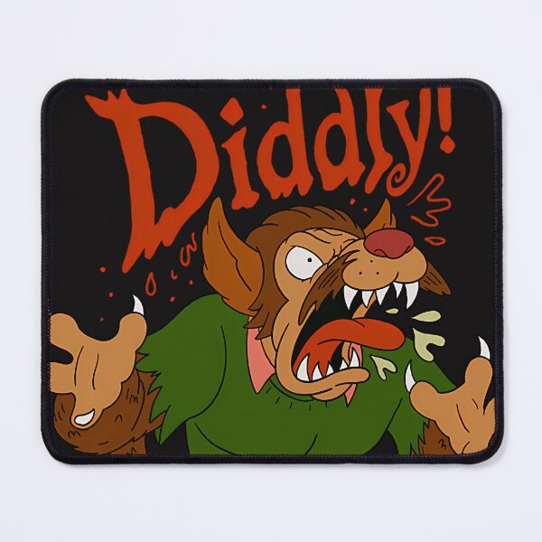 Item preview, Ned Flanders Werewolf Diddly The Simpsons designed and sold by MaNoOoOo1991.