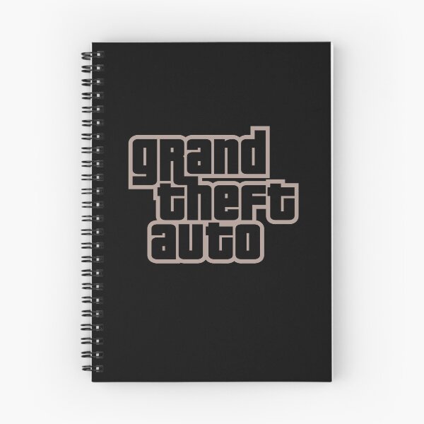 Item preview, GTA Grand Theft Auto Logo Rust designed and sold by BubblePopRed.