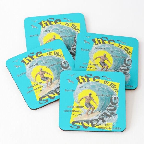 Item preview, Life Is Like Surfing designed and sold by Atelier Vivaz.