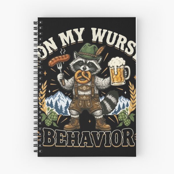Item preview, On My Wurst Behavior Raccoon Oktoberfest Beer designed and sold by haitrieuic96.