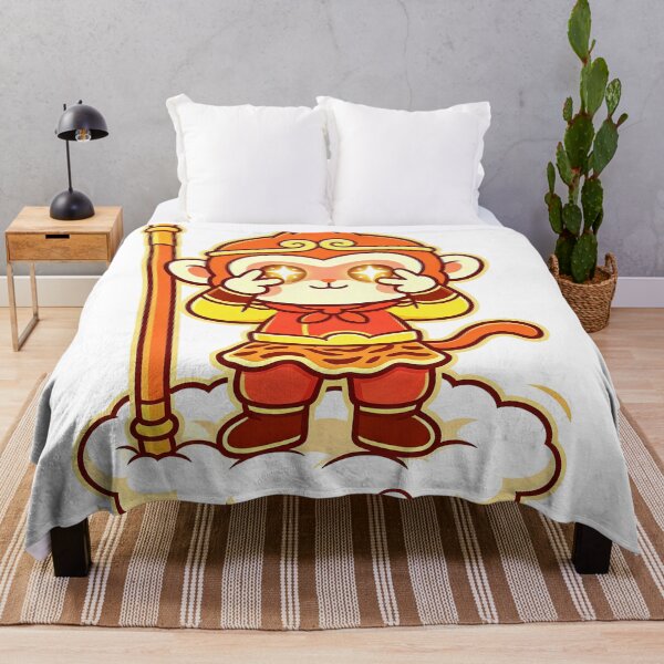 Item preview, Cute Kawaii Chibi Sun Wukong Starry Eyes designed and sold by DigArtis.
