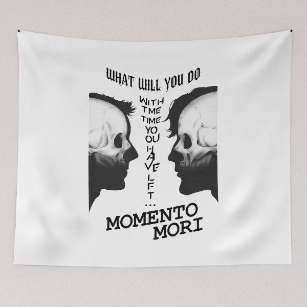 Item preview, Memento Mori Existential Skulls Portrait designed and sold by RODNESAPIAN.