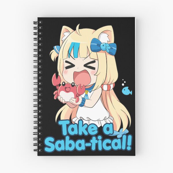 Item preview, Funny Chibi Shark Girl Sabbatical Pun designed and sold by RODNESAPIAN.