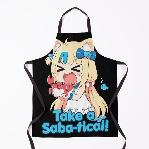 Item preview, Funny Chibi Shark Girl Sabbatical Pun designed and sold by RODNESAPIAN.