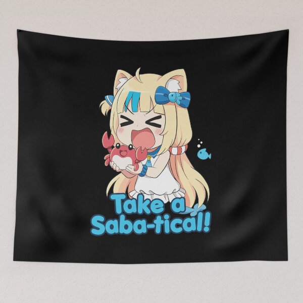 Item preview, Funny Chibi Shark Girl Sabbatical Pun designed and sold by RODNESAPIAN.