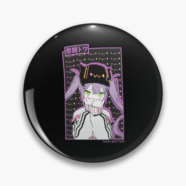Item preview, Tokoyami Towa Anime Streetwear Vtuber Design designed and sold by RODNESAPIAN.
