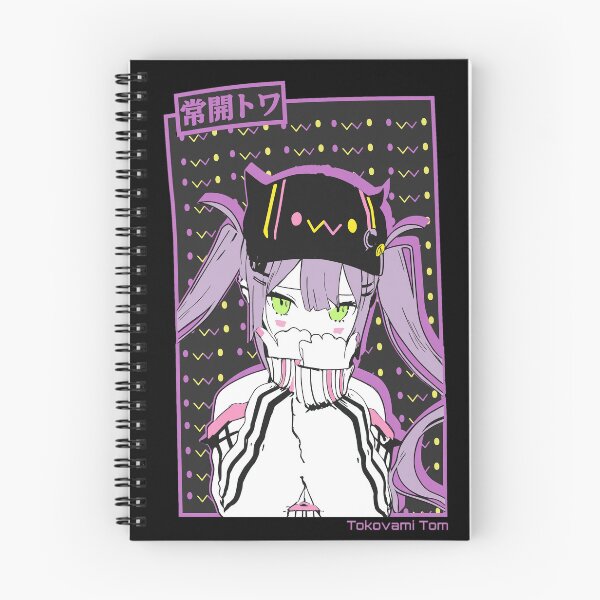 Item preview, Tokoyami Towa Anime Streetwear Vtuber Design designed and sold by RODNESAPIAN.