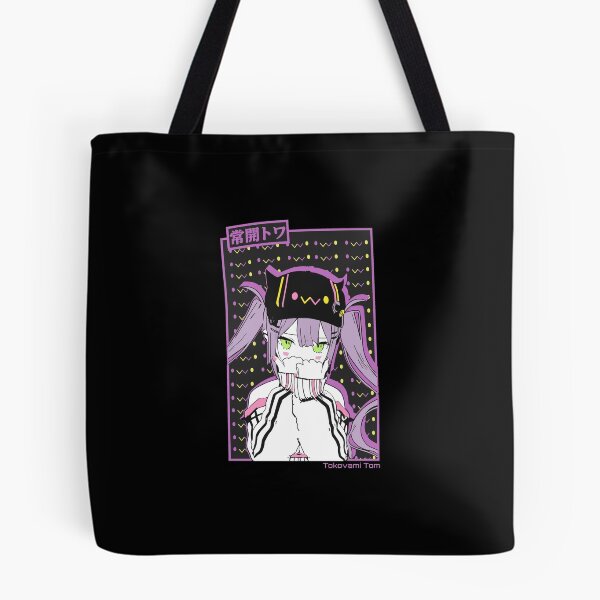 Item preview, Tokoyami Towa Anime Streetwear Vtuber Design designed and sold by RODNESAPIAN.