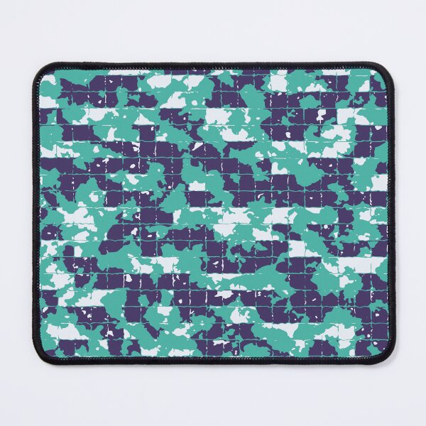 Item preview, Mint Green Camouflage Mosaic Tiles Seamless Digital Patterns designed and sold by ShopieHome.