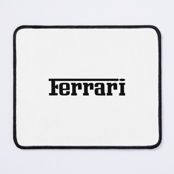 Item preview, Ferrari Logo Black and White Vector Illustration designed and sold by Tromler.