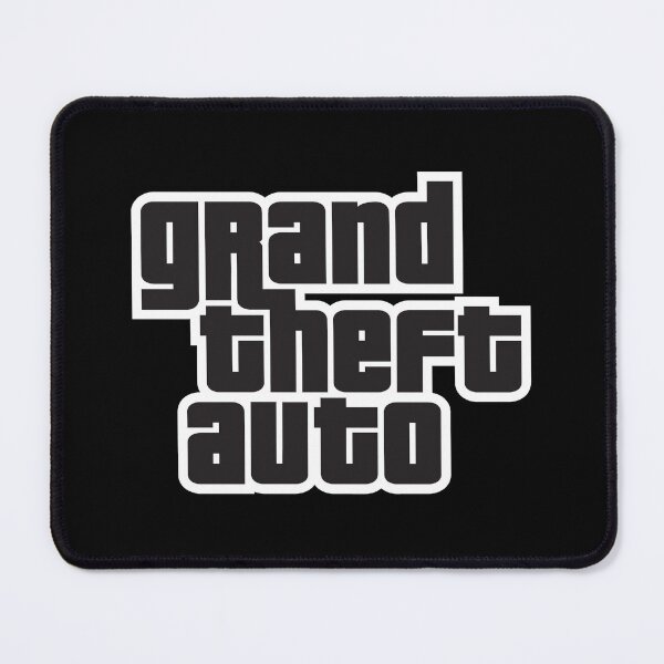 Item preview, GTA Grand Theft Auto Logo designed and sold by BubblePopRed.