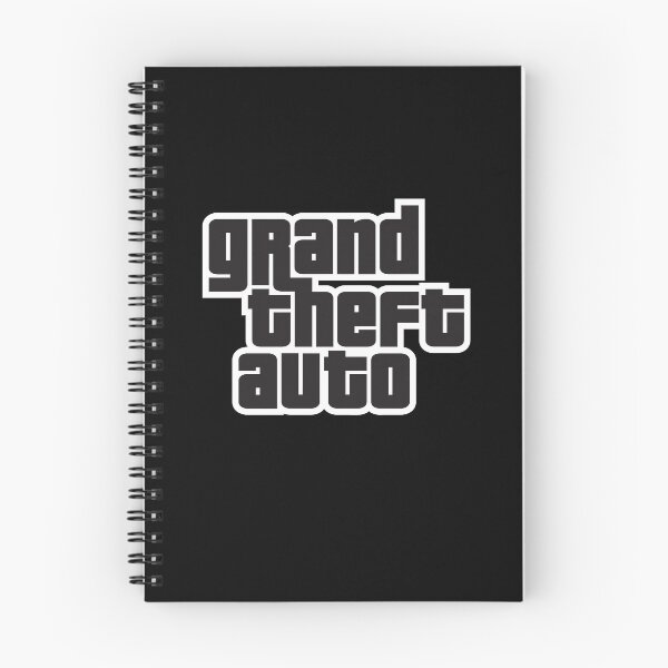 Item preview, GTA Grand Theft Auto Logo designed and sold by BubblePopRed.