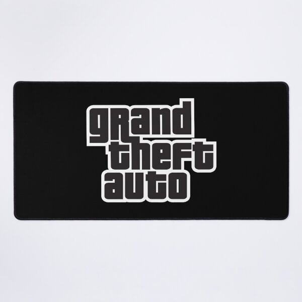 Item preview, GTA Grand Theft Auto Logo designed and sold by BubblePopRed.