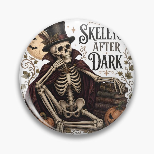 Item preview, Skeleton After Dark designed and sold by OliviaHayesArt.