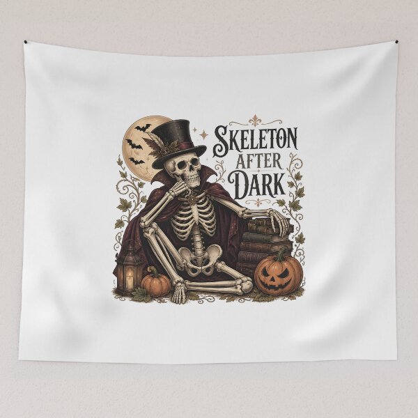 Item preview, Skeleton After Dark designed and sold by OliviaHayesArt.