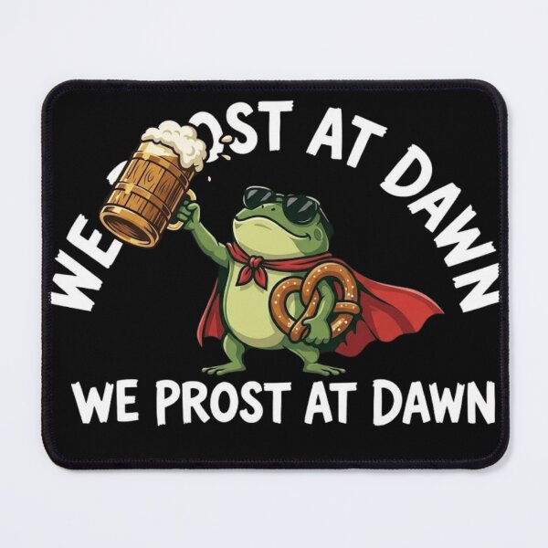 Item preview, We Prost At Dawn Funny Frog Oktoberfest Beer designed and sold by haitrieuic96.