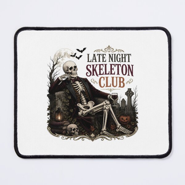 Item preview, Late Night Skeleton Club designed and sold by OliviaHayesArt.