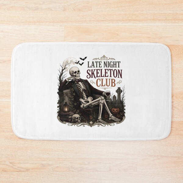 Item preview, Late Night Skeleton Club designed and sold by OliviaHayesArt.
