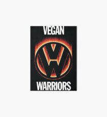 Lámina de exposición Guerreros veganos