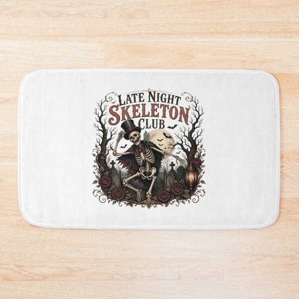 Item preview, Late Night Skeleton Club designed and sold by OliviaHayesArt.