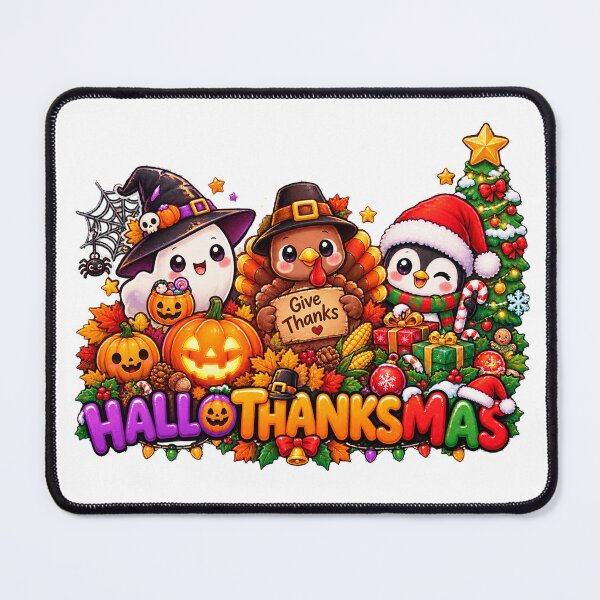 Item preview, Happy Hallothanksmas designed and sold by QuiteOrbit.