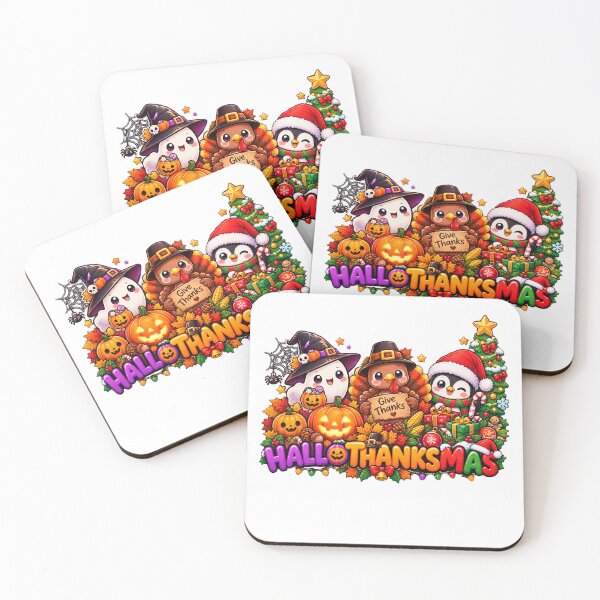 Item preview, Happy Hallothanksmas designed and sold by QuiteOrbit.