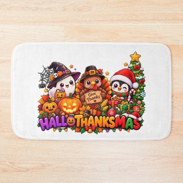 Item preview, Happy Hallothanksmas designed and sold by QuiteOrbit.