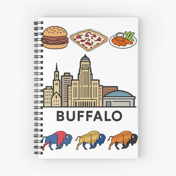 Item preview, City Landmarks Local Food Three Bison Silhouettes designed and sold by MillicentBern.