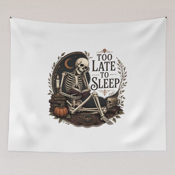 Item preview, Too Late To Sleep designed and sold by OliviaHayesArt.