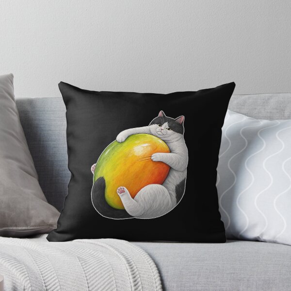 Item preview, Cat Hugging Mango designed and sold by The-Mut3d-Ghost.