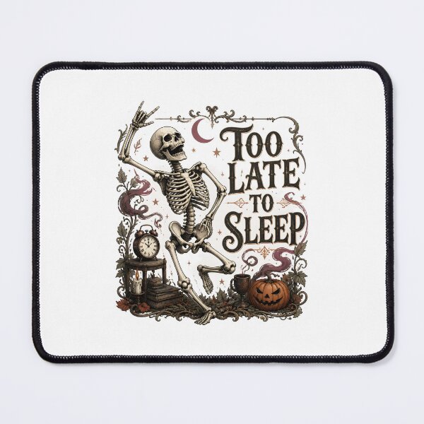 Item preview, Too Late To Sleep designed and sold by OliviaHayesArt.
