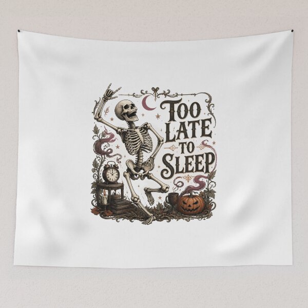 Item preview, Too Late To Sleep designed and sold by OliviaHayesArt.
