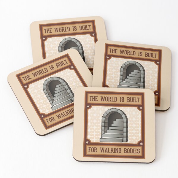 Item preview, The World Is Built For Walking Bodies - Accessibility Awareness designed and sold by Picket Club.
