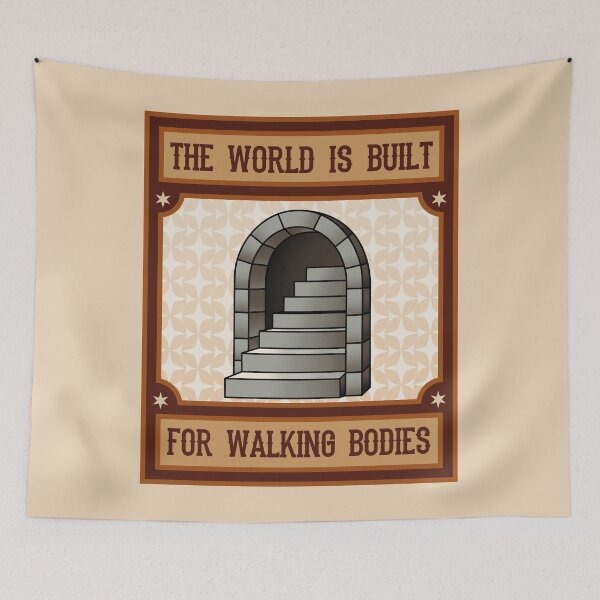 Item preview, El mundo está hecho para cuerpos que caminan: Concienciación sobre la accesibilidad designed and sold by Picket Club.