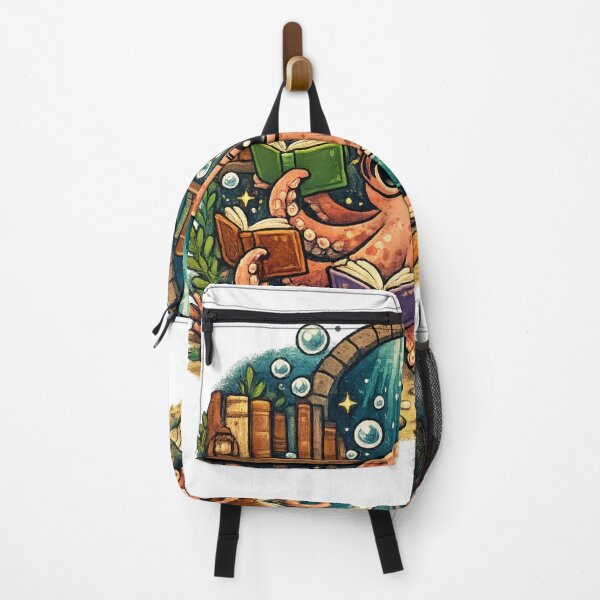 Item preview, Octopus Book Collector – Eight Arms, Endless Stories designed and sold by meghnad.