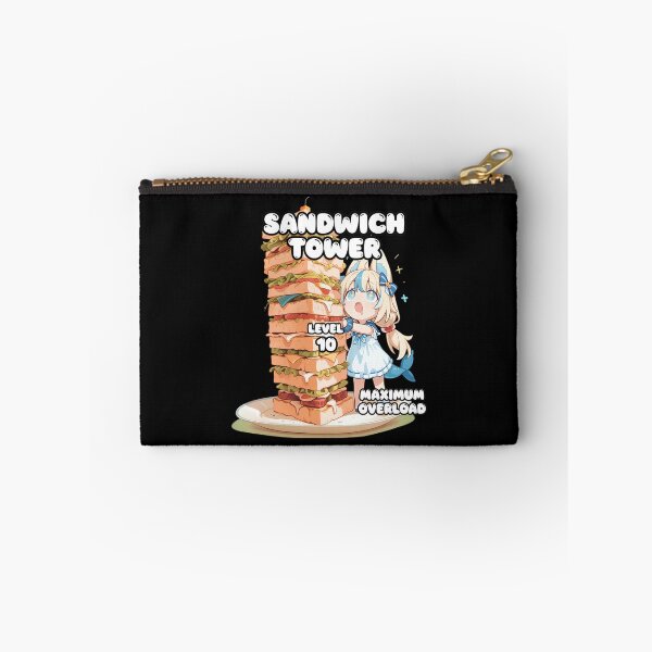 Item preview, Chibi Shark Girl Giant Sandwich Tower designed and sold by RODNESAPIAN.