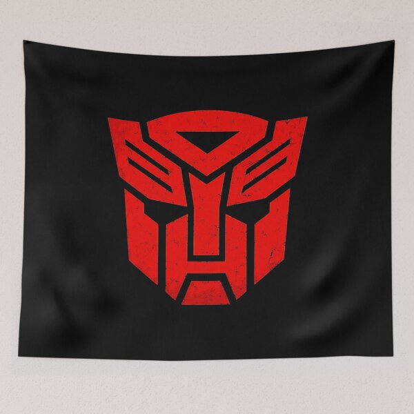 Item preview, Iconic Robot Logo Distressed Red Black  designed and sold by eauMaison72.
