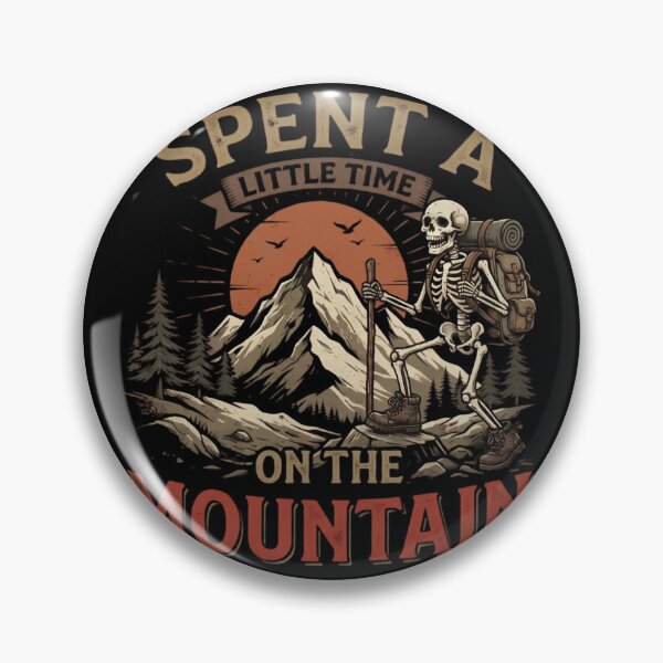 Item preview, Spent a Little Time on the Mountain Skeleton Gift designed and sold by Zizo-DR44.