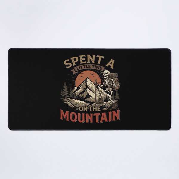 Item preview, Spent a Little Time on the Mountain Skeleton Gift designed and sold by Zizo-DR44.