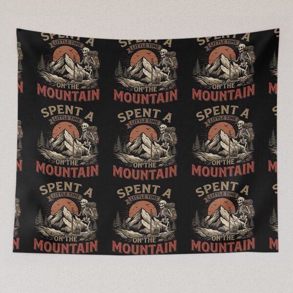 Item preview, Spent a Little Time on the Mountain Skeleton Gift designed and sold by Zizo-DR44.