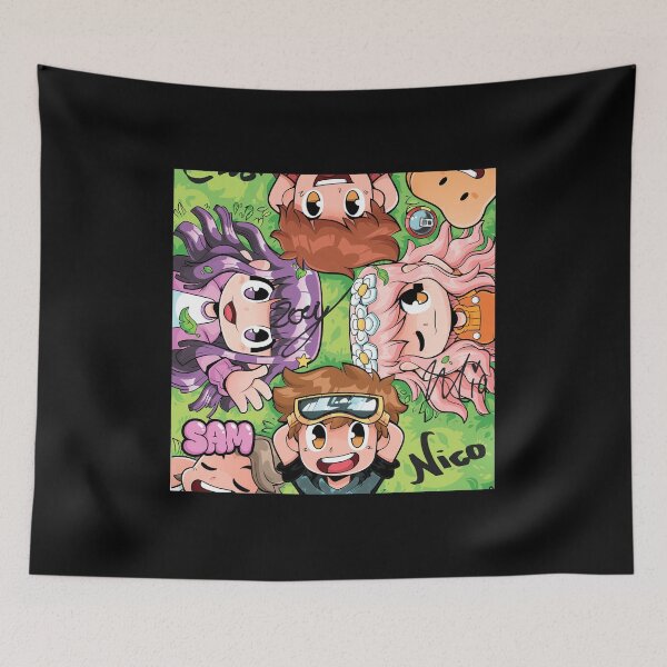 Item preview, Gaming Friends Squad Circle Art designed and sold by RODNESAPIAN.