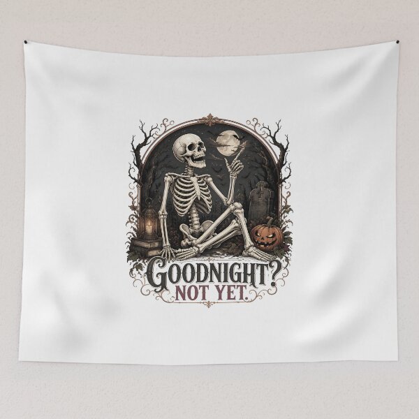 Item preview, Goodnight? Not Yet. designed and sold by OliviaHayesArt.