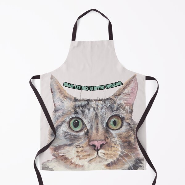 Item preview, Oversized Cat Face - "Too Close?" designed and sold by viviwildpaint.
