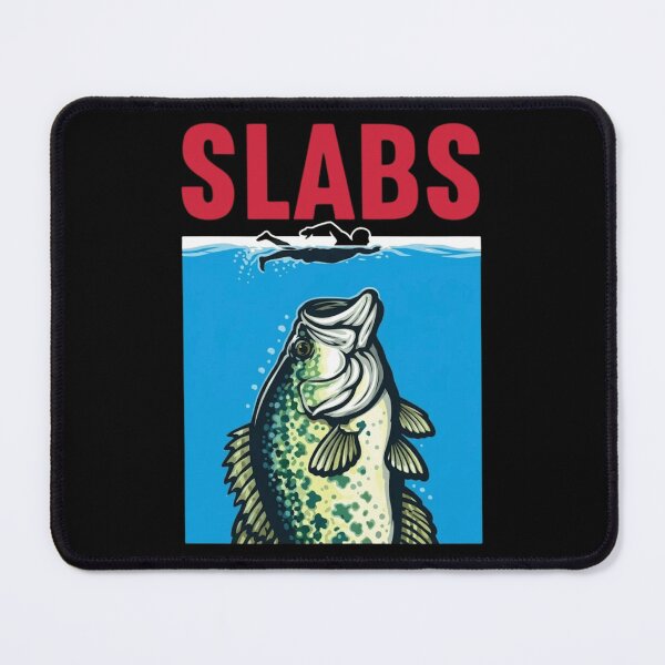 Item preview, Slabs Crappie Fishing Parody Bass Angler designed and sold by haitrieuic96.