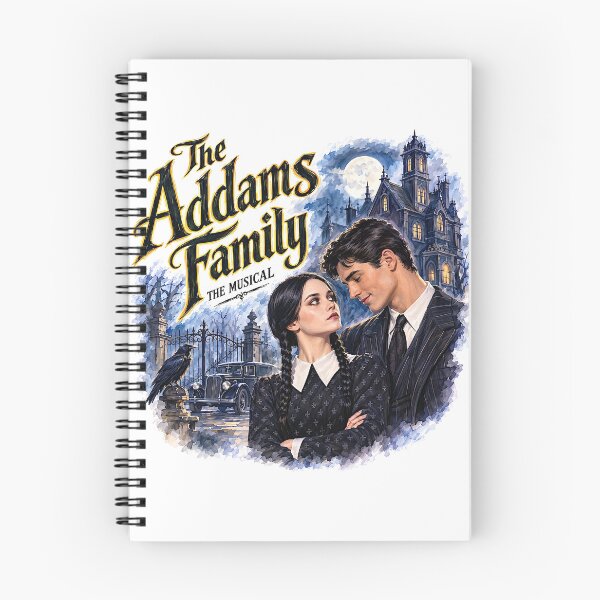 Item preview, The Addams Family the Musical designed and sold by Lyric Vault - Rock on.