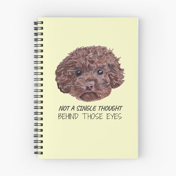 Item preview, Chocolate Brown Poodle designed and sold by viviwildpaint.