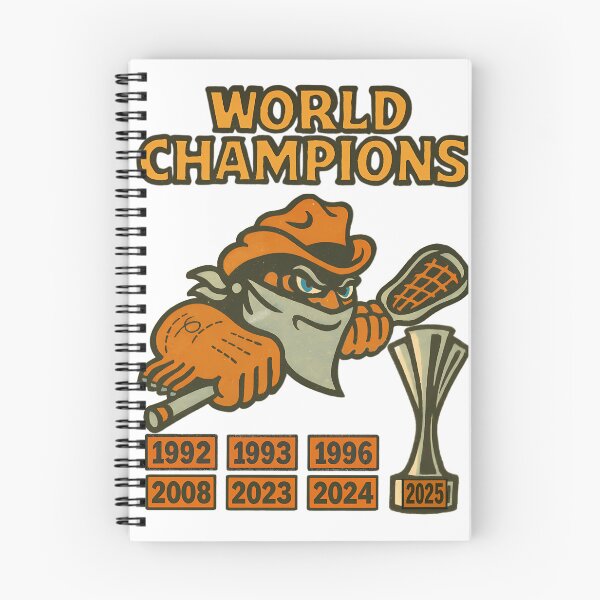 Item preview, Mascot Holding Lacrosse Stick Trophy Championship Years designed and sold by MillicentBern.